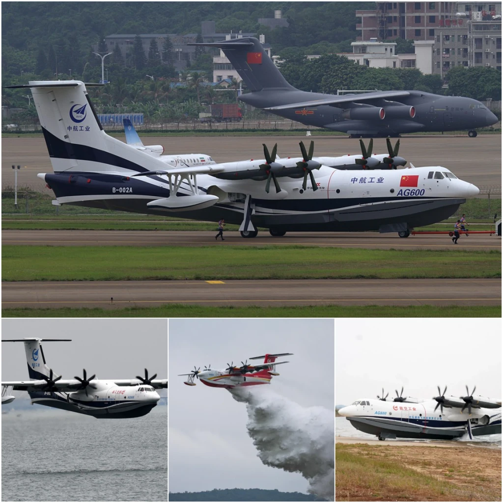 AVIC’s AG600 Seaplane Set for Water Testing - News