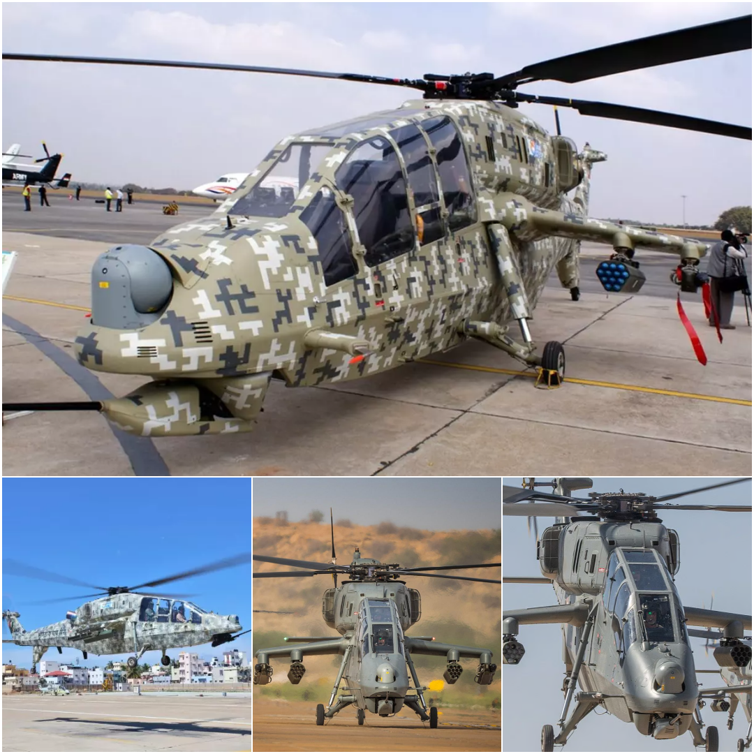 The IAF’s LCH, its lightest multirole assault helicopter, displays ...