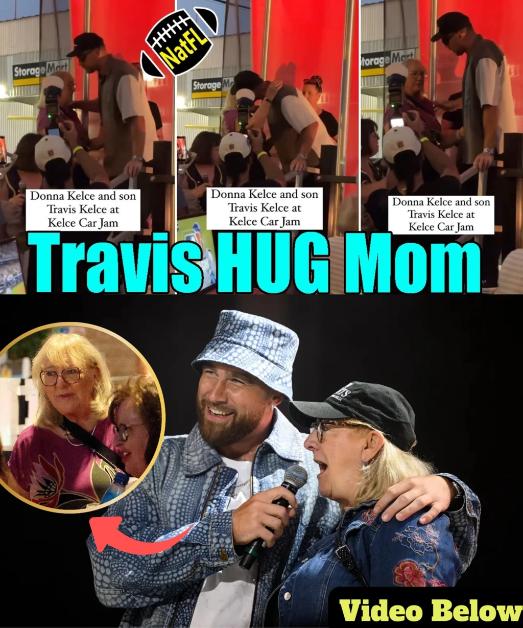 Emotional! Travis Kelce & Mom Donna share Sweet Hug on his Birthday(01)