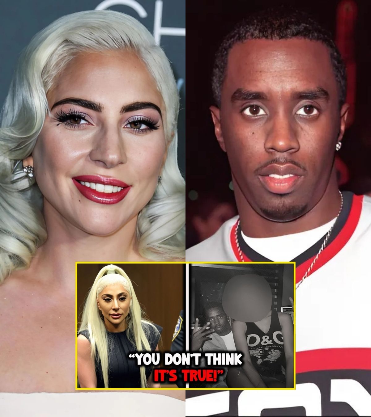 HOCKING NEWS Lady Gaga reveals Hollywood secrets aboυt Diddy. Not to(03)