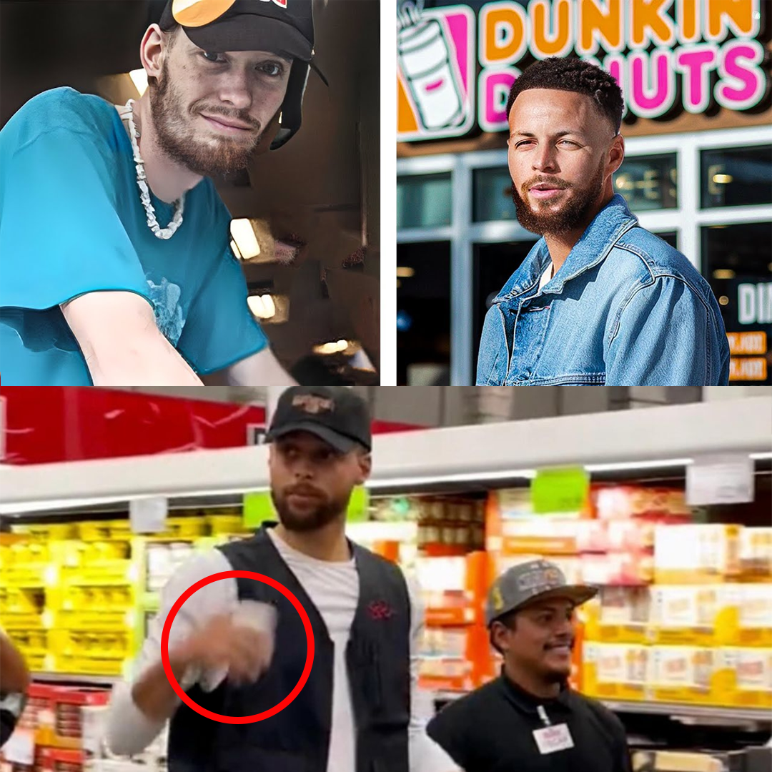 Steph Curry saw this Dunkin’ Donuts guy at 7 30 AM, then discovers