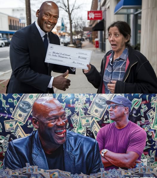 Michael Jordan Gave 10,000 to a Homeless Woman—What She Did Next(02)