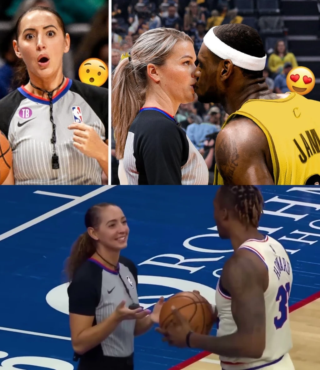 OMG! MUST WATCH: Rare NBA Moments With Female Referees! - News
