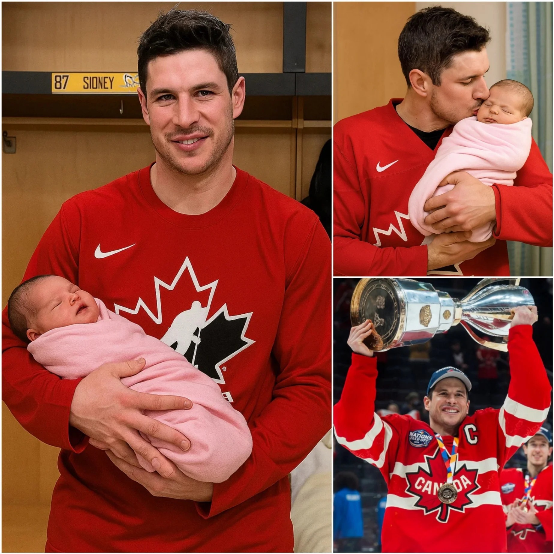 FROM TRAGEDY TO HERO: Sidney Crosby Steps Up for Abandoned Newborn ...