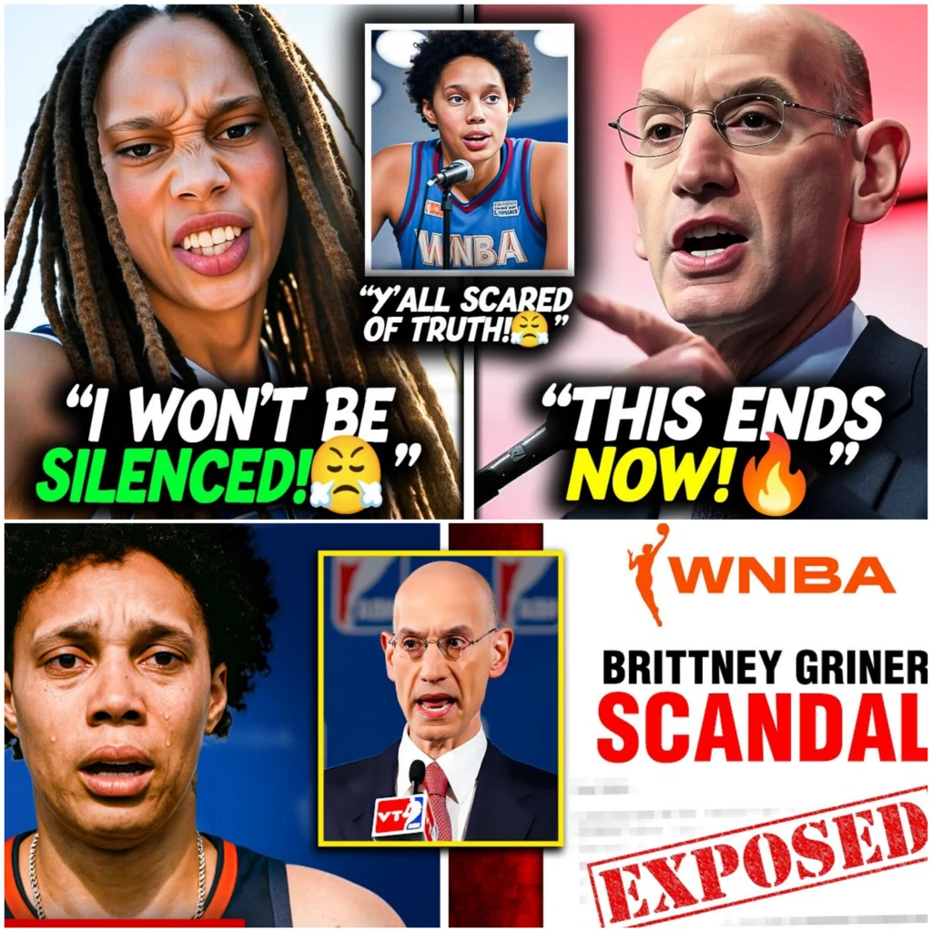 BRITTNEY GRINER ERASED: Adam Silver’s Silent Hit Job EXPOSED—The WNBA’s ...