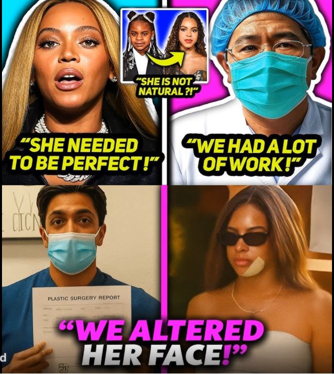 Blue Ivy’s Plastic Surgery LIST Leaks Beyoncé Wanted Her “Perfect