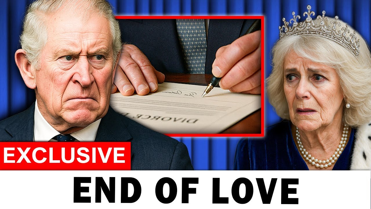"Shocking Betrayal King Charles Signs Divorce Papers as Camilla's
