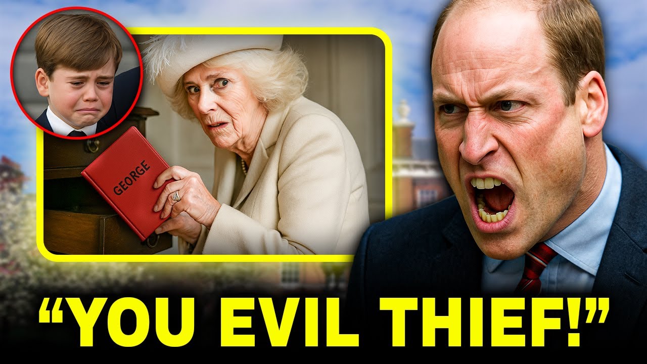 Prince William Furious as Camilla Caught Stealing Prince(02)
