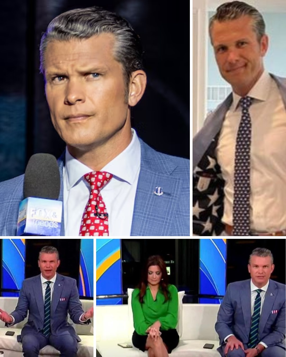 Fox News host Pete Hegseth led a live prayer on TV, sparking a fiery