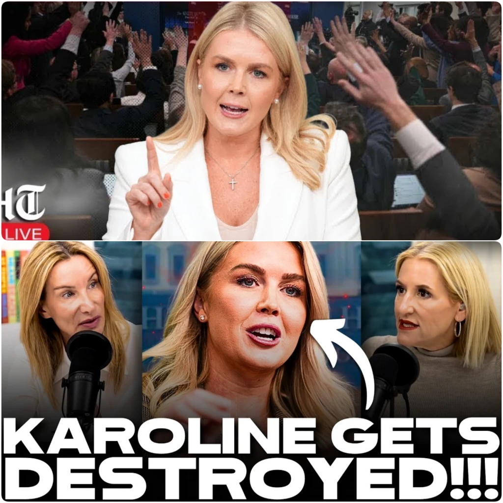 Karoline Leavitt Melts Down in Explosive Rant as Trump Faces Backlash