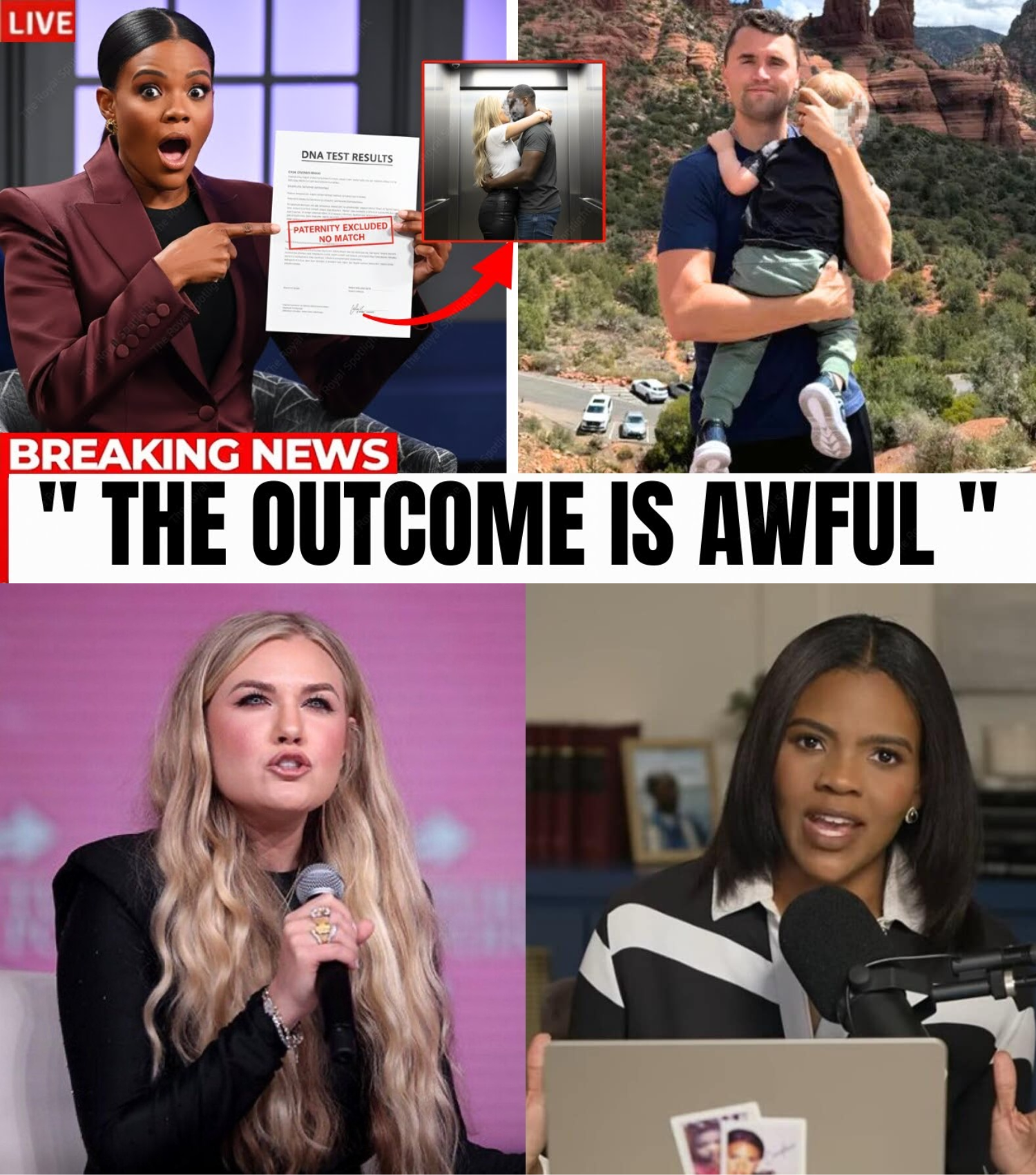 Candace Owens Reveals That Charlie Kirk Secret DNA Tests On His Kids