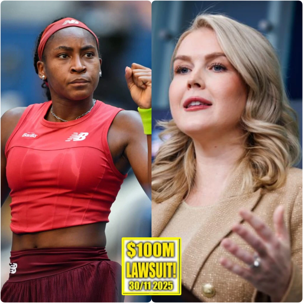 Coco Gauff SLAPS Karoline Leavitt With a 50 MILLION Lawsuit After