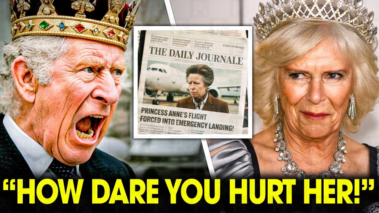 "King Charles Outraged: Camilla's Shocking Sabotage of Princess Anne's ...