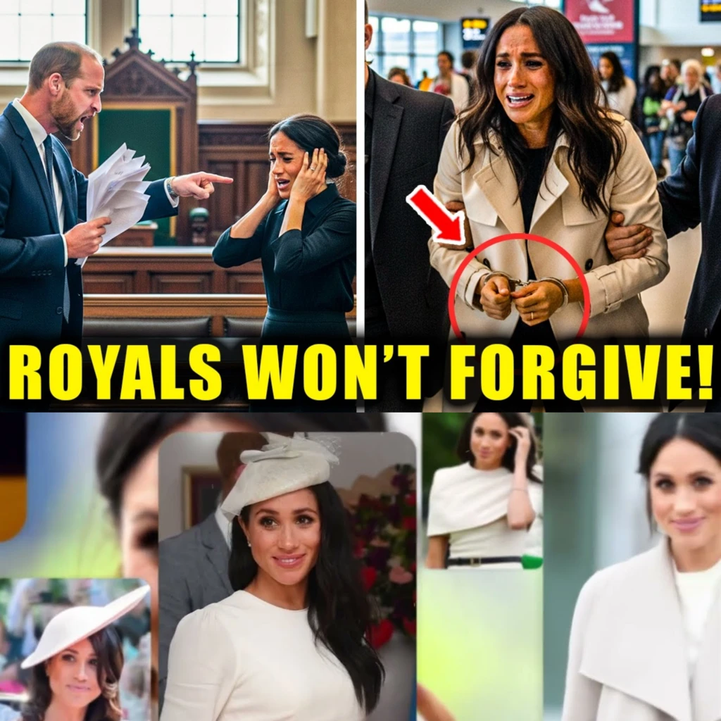 "Breaking Meghan Spotted at Heathrow, Prince William Outraged by