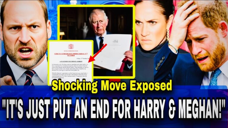 "Breaking News: Buckingham Palace Officially Cuts Harry and Meghan from