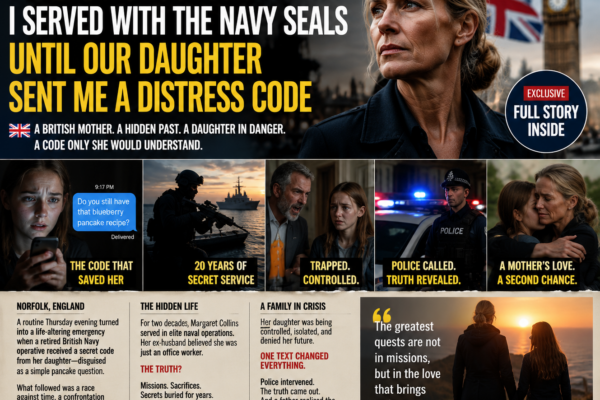 “British Navy Veteran Hid Her Elite Service — Until Her Daughter’s Eme...