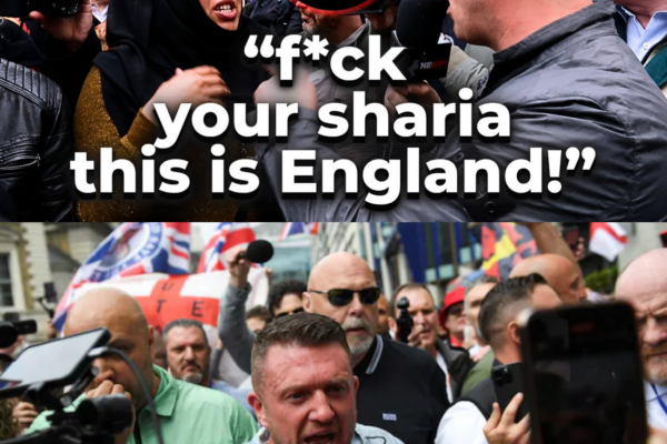 Islamists Surround The Wrong Englishmen – Tommy Robinson!