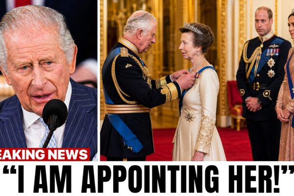 “King Charles Shocks the Nation: Princess Anne Granted Royal Reg...