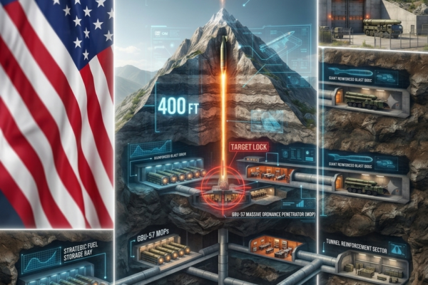 Iran Thought 400 Feet Of Granite Made It Untouchable… Then Ameri...