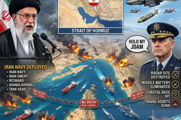 Iran Shut Down the Strait of Hormuz — Then the U.S. Military Answered ...