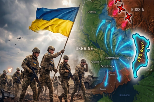 It Started With A 27km Breach… 721,000 Russians STRANDED As The ...