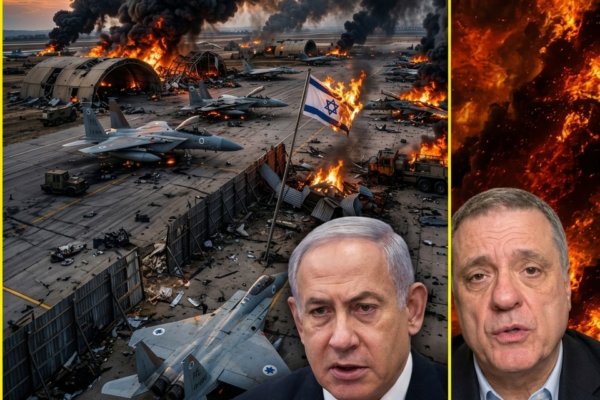 Iran’s Missile Barrage Hits 8 Israeli Air Bases — A Four-Hour Attack T...