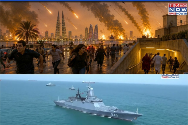 Sirens Blare Across Bahrain as Iran Fires Fresh Barrage of Missiles an...