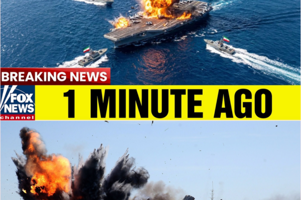 Four Iranian Missile Boats Closed In on a U.S. Aircraft Carrier — Then...