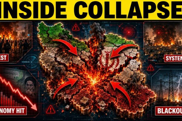 “Iran on the Brink: Internal Collapse Amidst U.S. Military Assau...