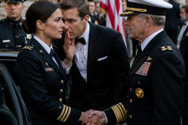 MY HUSBAND CALLED ME “JUST A COP” — THEN THE POLICE CHIEF WALKED IN AN...