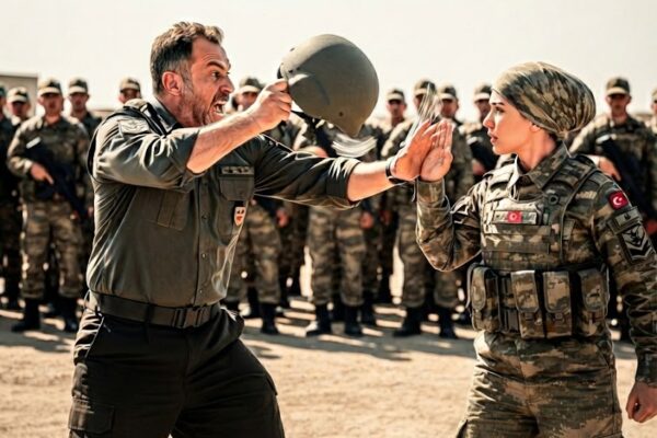 Yüzbaşı bana kask fırlattı — ta ki ben onu 276 askerin önünde omzundan...