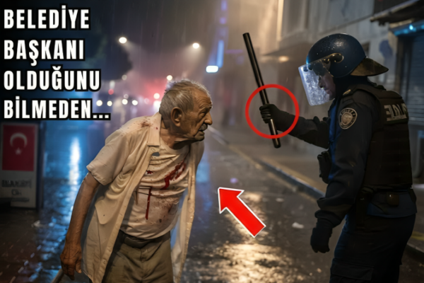 POLİS YAŞLI ADAMI ACIMASIZCA AŞAĞILADI… OĞLUNUN BELEDİYE BAŞKANI OLDUĞ...