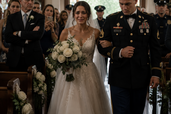 PART 2: MY DAD REFUSED TO WALK ME DOWN THE AISLE — SO A POLICE OFFICER...